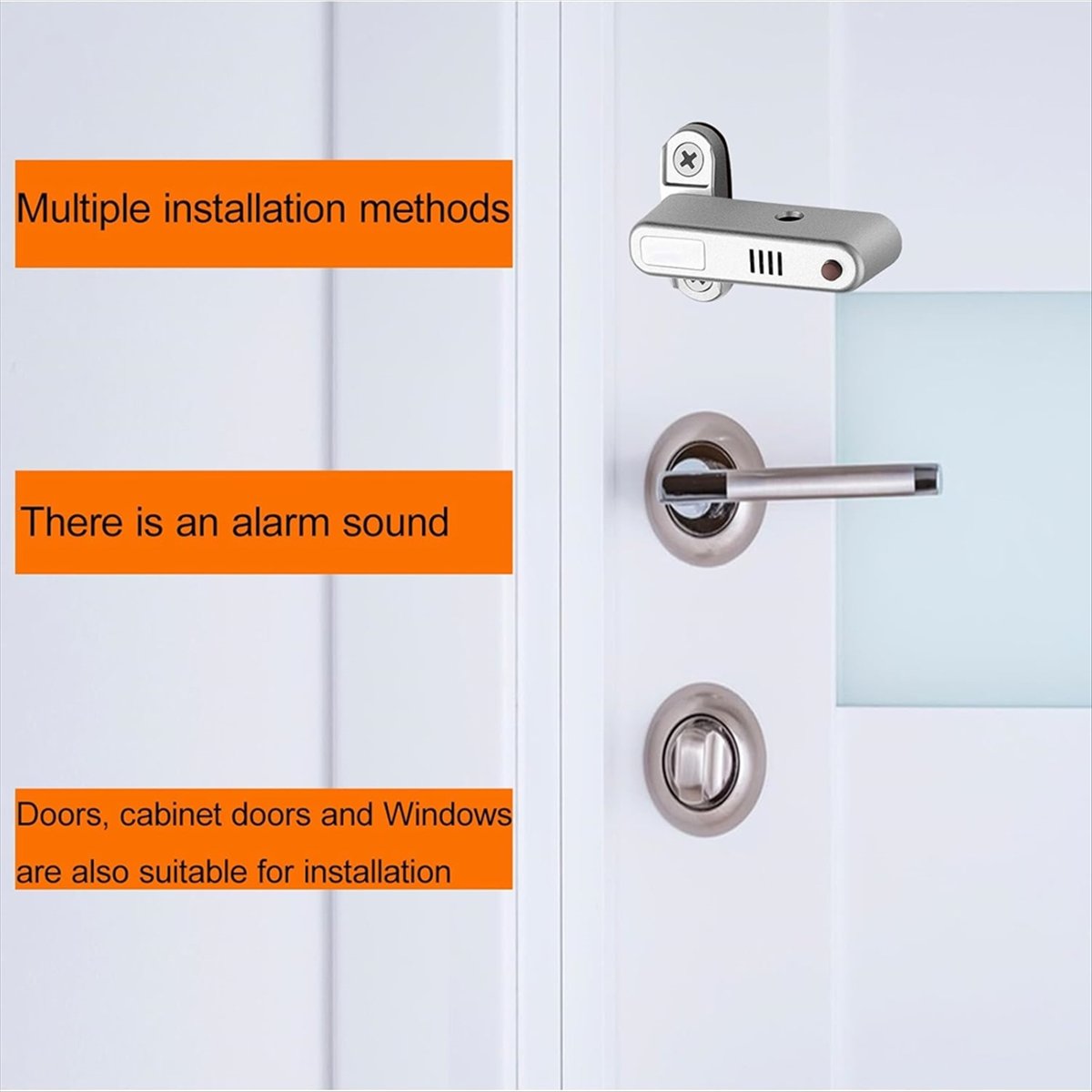 Home Security Door Reinforcement Lock - Cerradura reforzada para puerta de seguridad