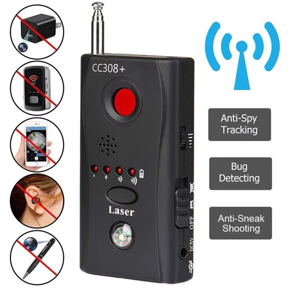 Home Security System - CC308 Detector de cámara oculta portátil