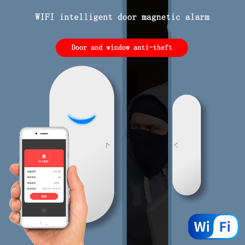 Window Alarm Sensor - Sensor inalámbrico para ventana de garaje,