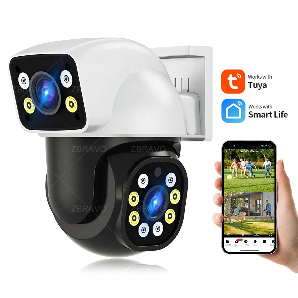 Home Security Features - Cámara Exterior Inteligente Smartlife 8MP WiFi
