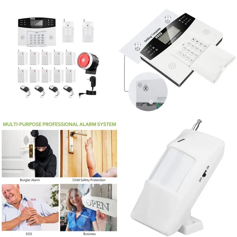 Home Security Alarm System - Kit de Alarma Antirrobo para Casa,