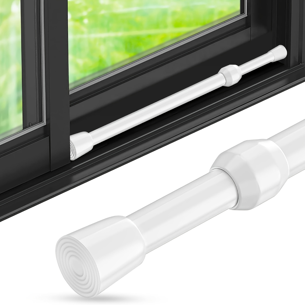 Home Security Door Reinforcement Lock - Barra de Seguridad Ajustable de Metal