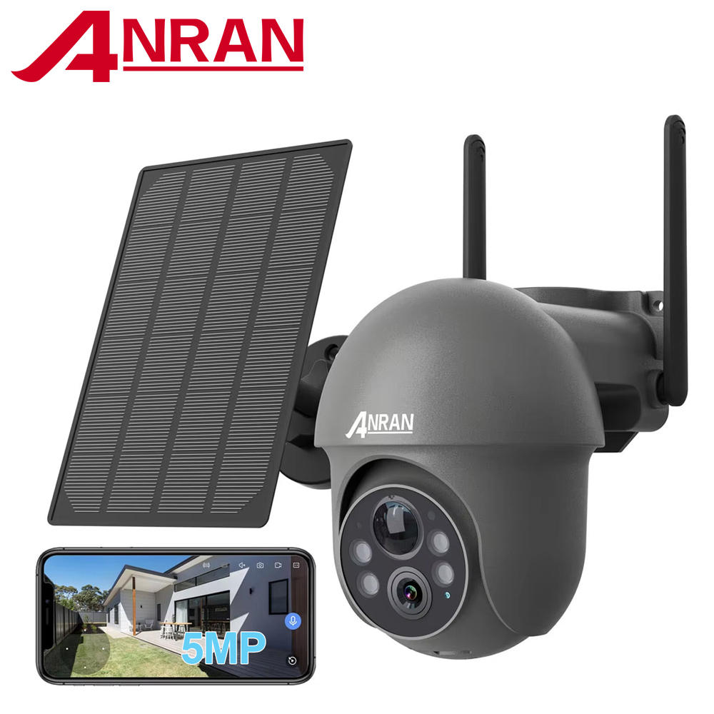 Home Security Cameras Wireless - Cámara ANRAN 2K WiFi cámara con