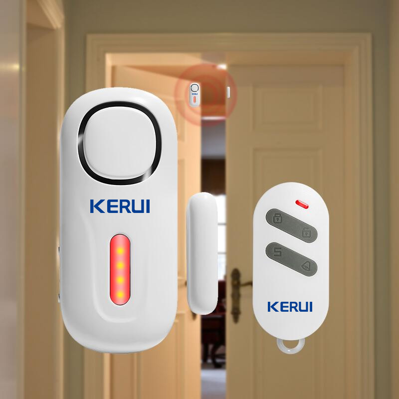 Home Security No Wifi - KERUI-sistema de alarma magnético de puerta