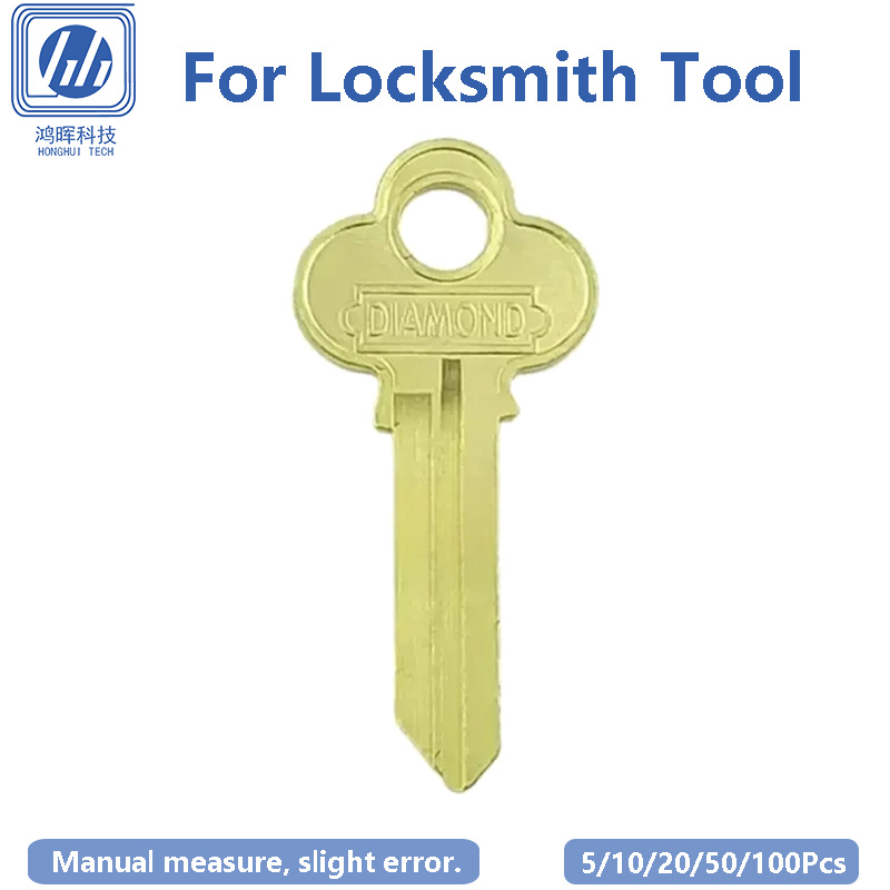 Home Security Door - Lote de 5-100 llaves de cobre