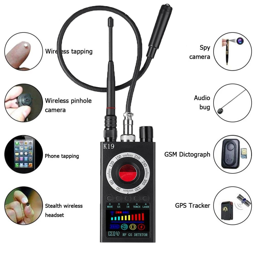 Home Security System - Nuevo Detector de cámara oculta K19