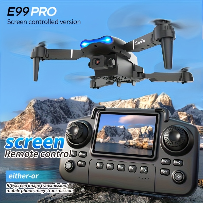 Home Security Cameras Outdoor - Dron plegable E99 PRO MAX con