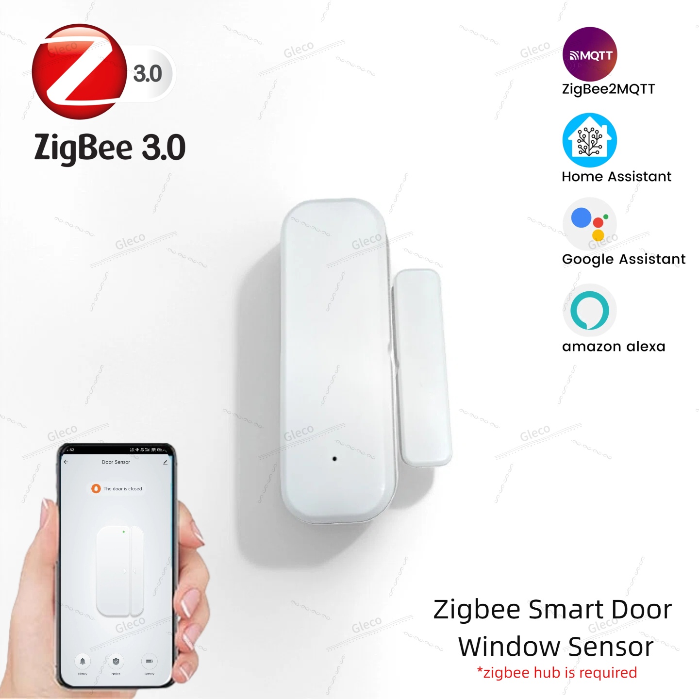 Window Alarm Sensor - Sensor de puerta y ventana Zigbee,