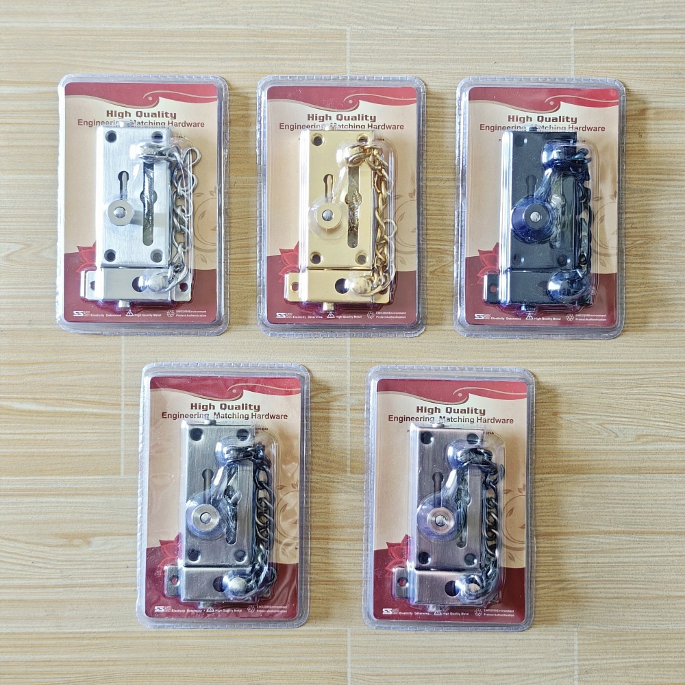 Home Security Door - Cadena de Seguridad de Acero Inoxidable,