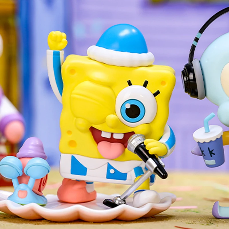 Home Security Items - POP MART-Pijama de Bob Esponja, serie