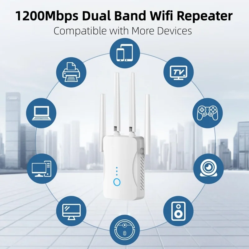 Home Security No Wifi - Repetidor WiFi de Doble Banda de
