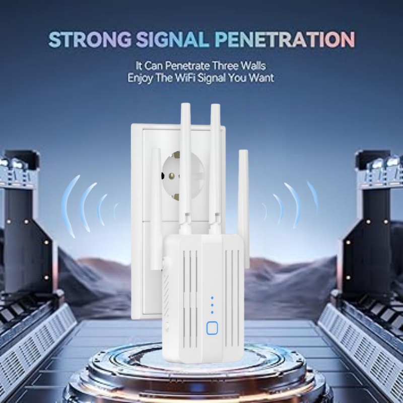 Home Security No Wifi - Repetidor WiFi inalámbrico de 300Mbps, enrutador