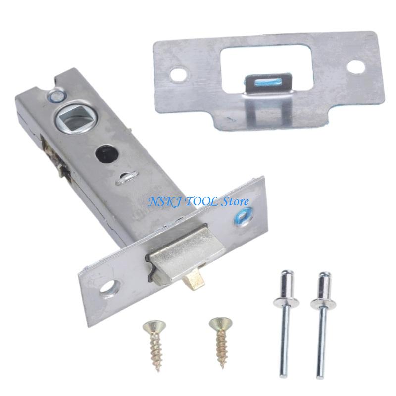 Home Security Door - Pestillos embutir metal resistentes reversibles L8RC