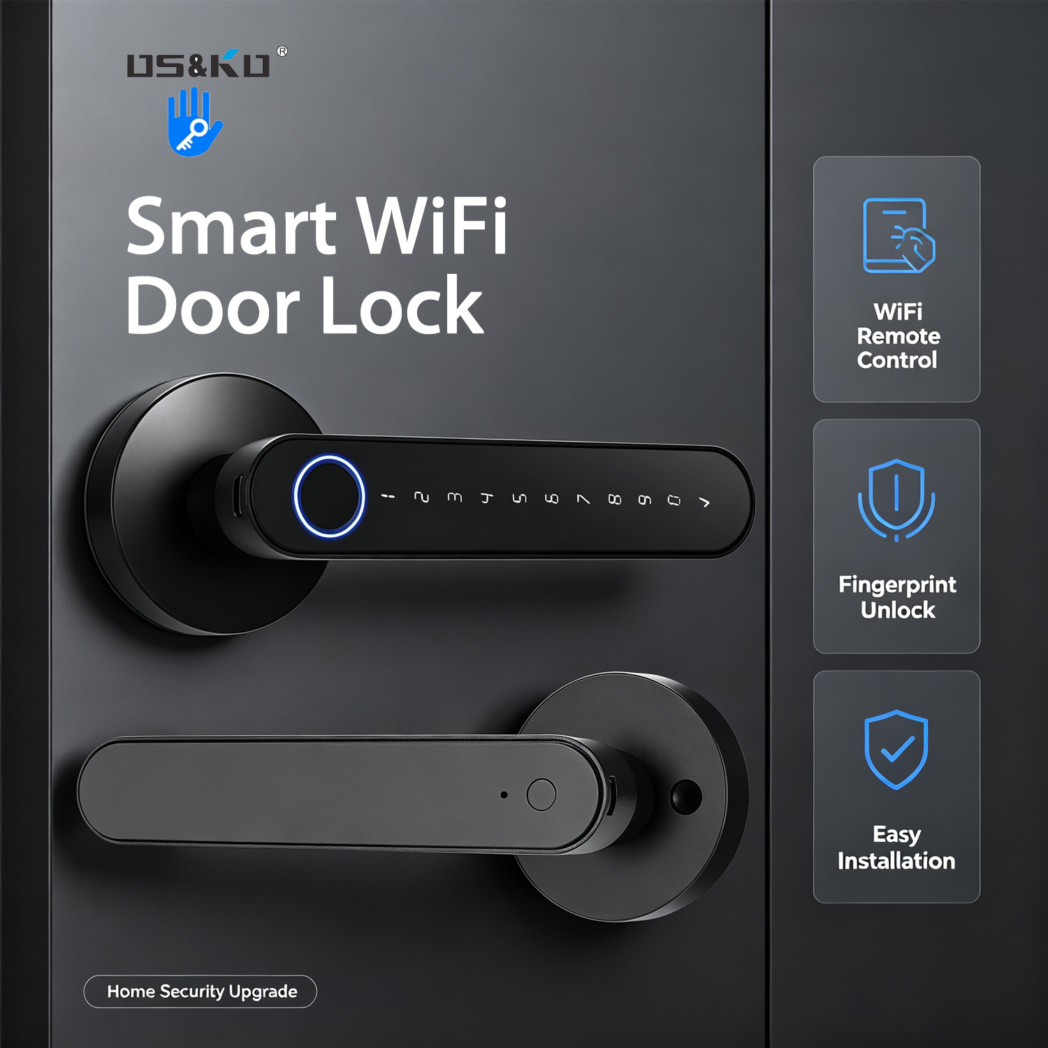 Home Security Essential - Cerradura de puerta digital inteligente TTLock,