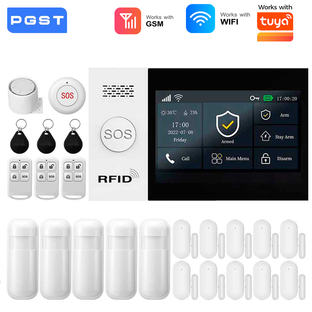 Sistema de alarma GSM intelige - Home Security No Wifi reseña y precio