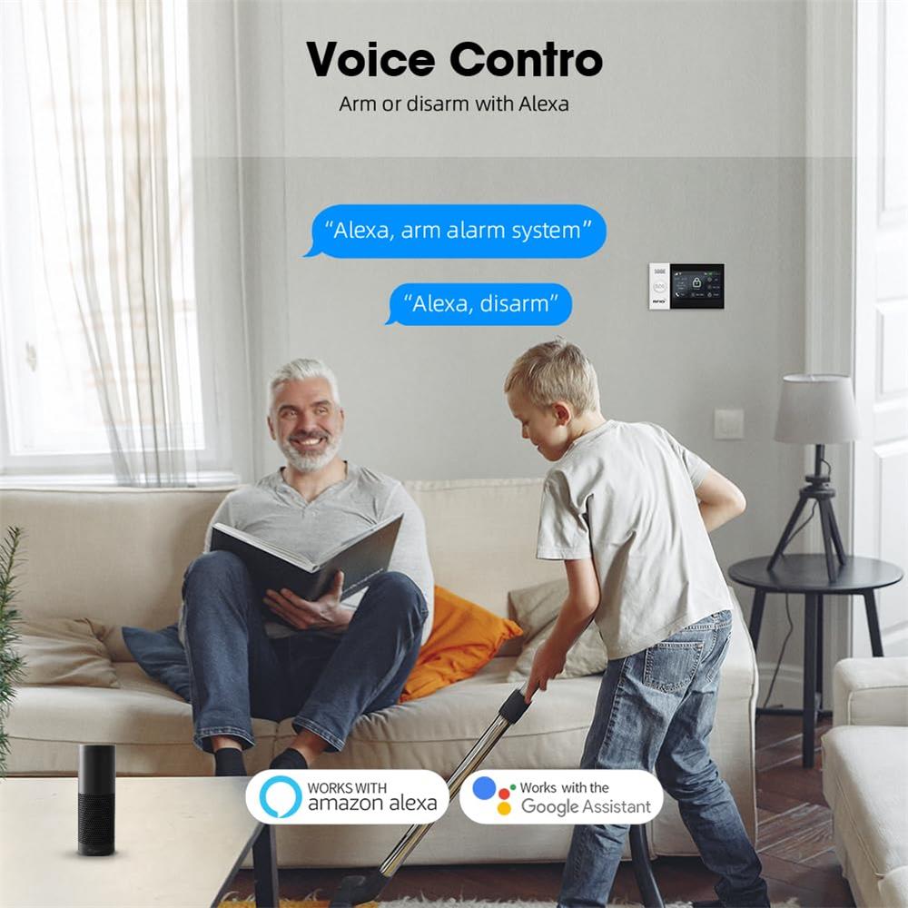 Sistema de alarma GSM intelige - Home Security No Wifi reseña y precio