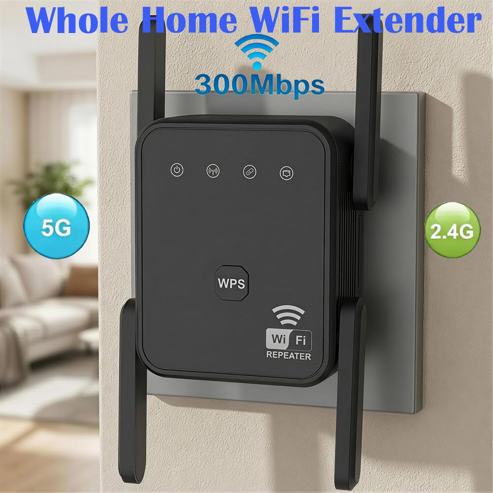 Nuevo Repetidor WiFi 2026, 300 - Home Security No Wifi reseña y precio