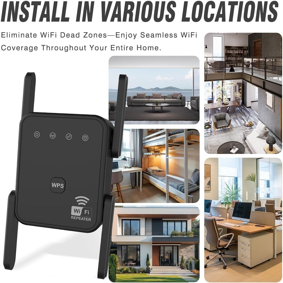 Nuevo Repetidor WiFi 2026, 300 - Home Security No Wifi reseña y precio