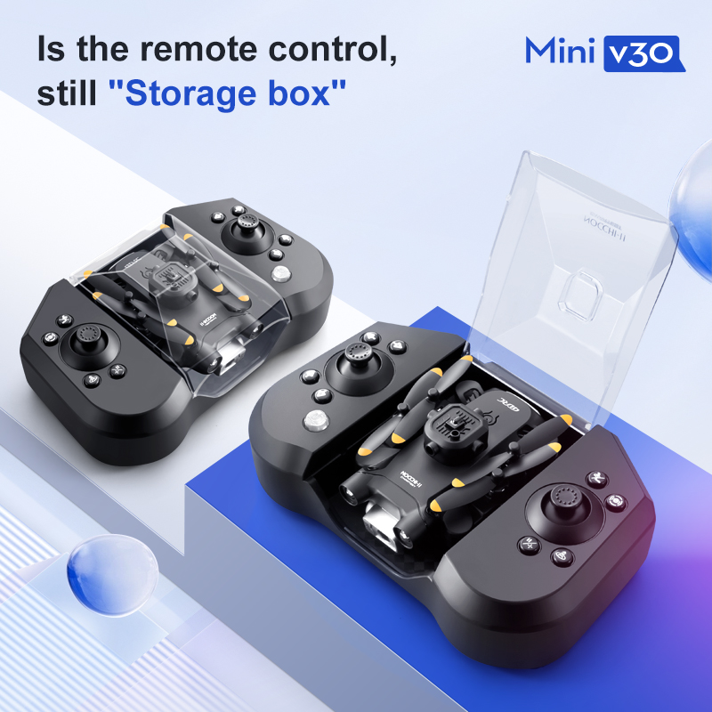 Mini Dron V30 WiFi FPV con cám - Home Security Cameras Outdoor reseña y precio