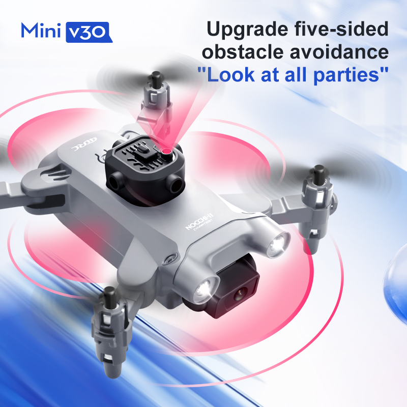 Mini Dron V30 WiFi FPV con cám - Home Security Cameras Outdoor reseña y precio