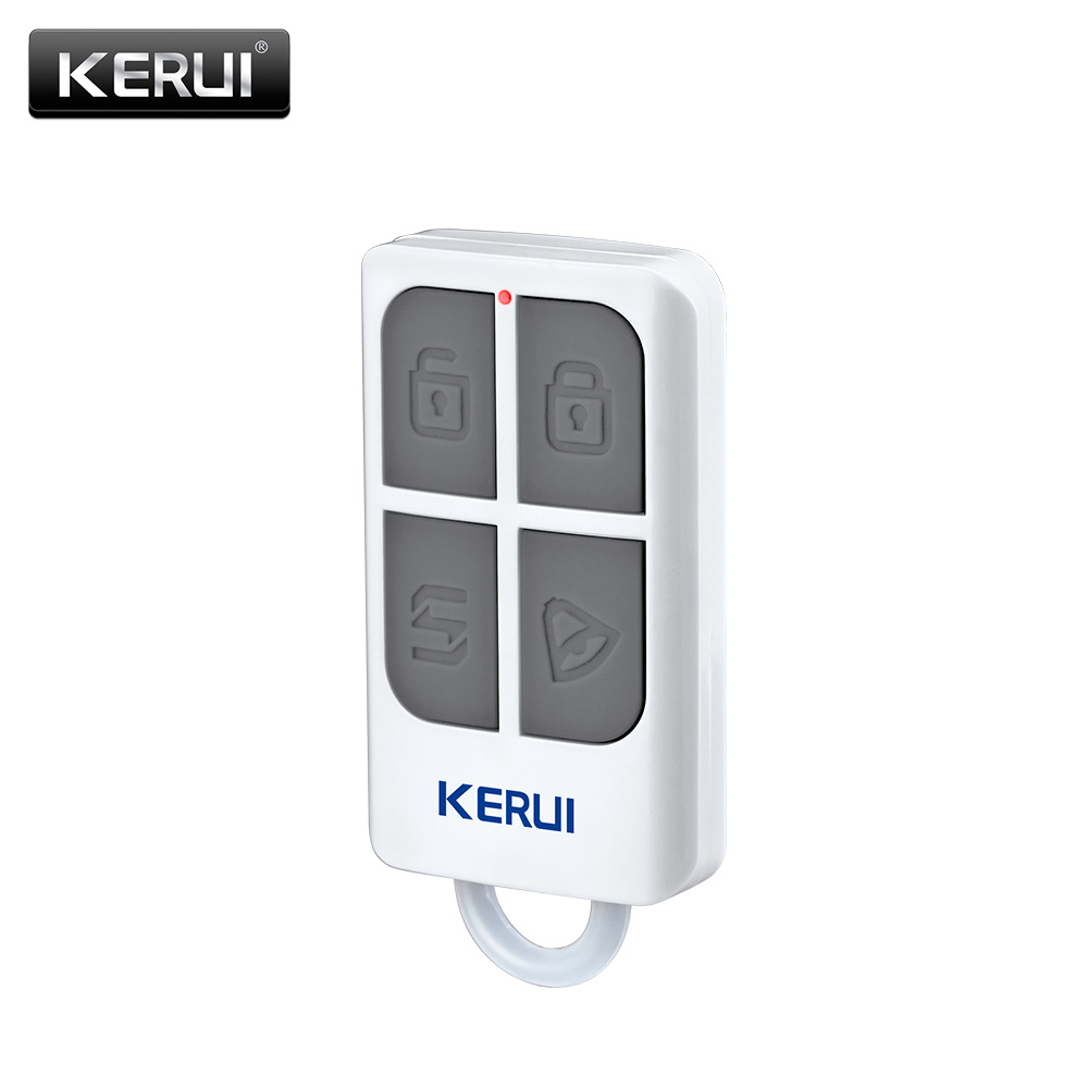 KERUI-llavero inalámbrico de 4 - Home Security Alarm System reseña y precio