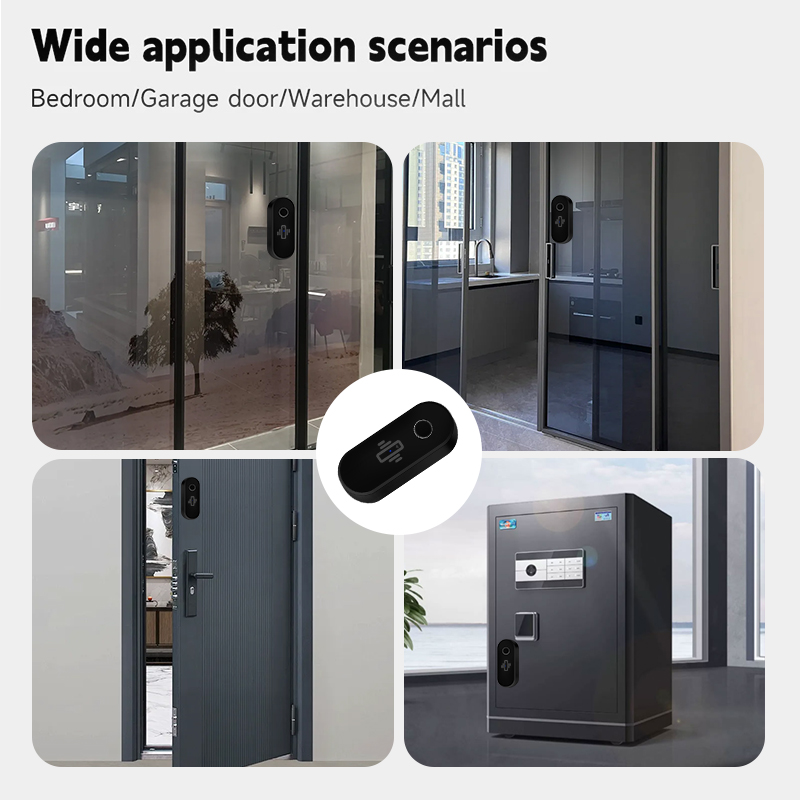 Tuya-Detector de vibración WiF - Window Alarm Sensor reseña y precio