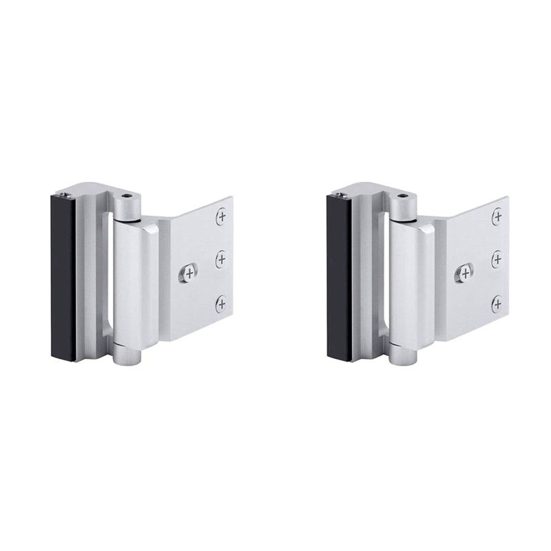 2X Cerradura de seguridad para - Home Security Door Reinforcement Lock reseña y precio