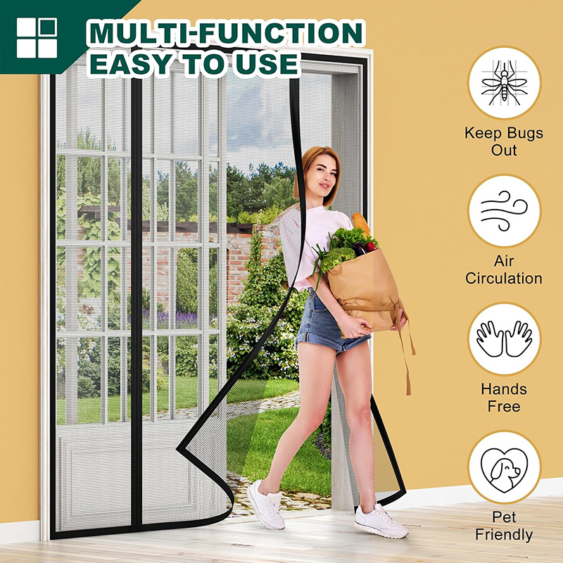 Cortina Magnética para Puerta, - Home Security Door Reinforcement Lock reseña y precio