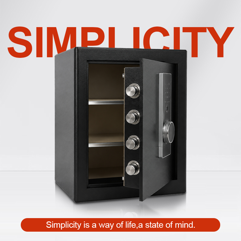 Caja fuerte biométrica con lec - Home Security Officer reseña y precio