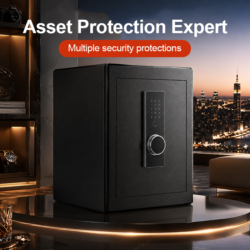 Caja fuerte biométrica con lec - Home Security Officer reseña y precio
