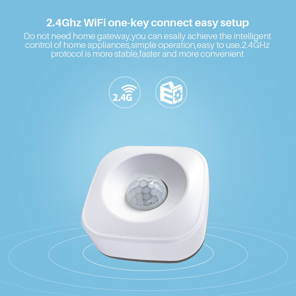 Tuya-Sensor de movimiento infr - Home Security Alarm System reseña y precio