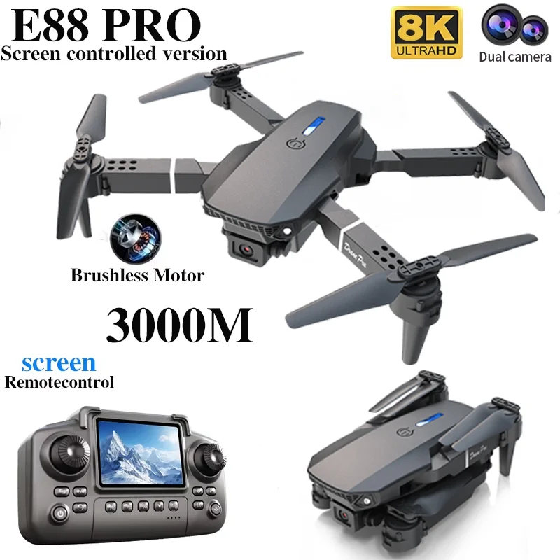 Dron Profesional E88 PRO con P - Home Security Cameras Outdoor reseña y precio