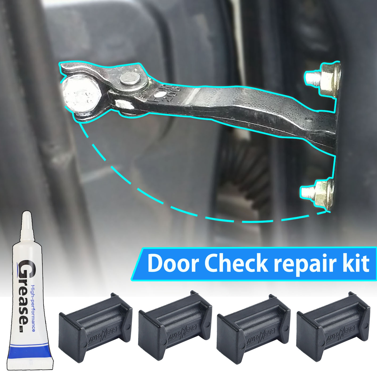 Kit de reparación de limitador - Home Security Door Reinforcement Lock reseña y precio