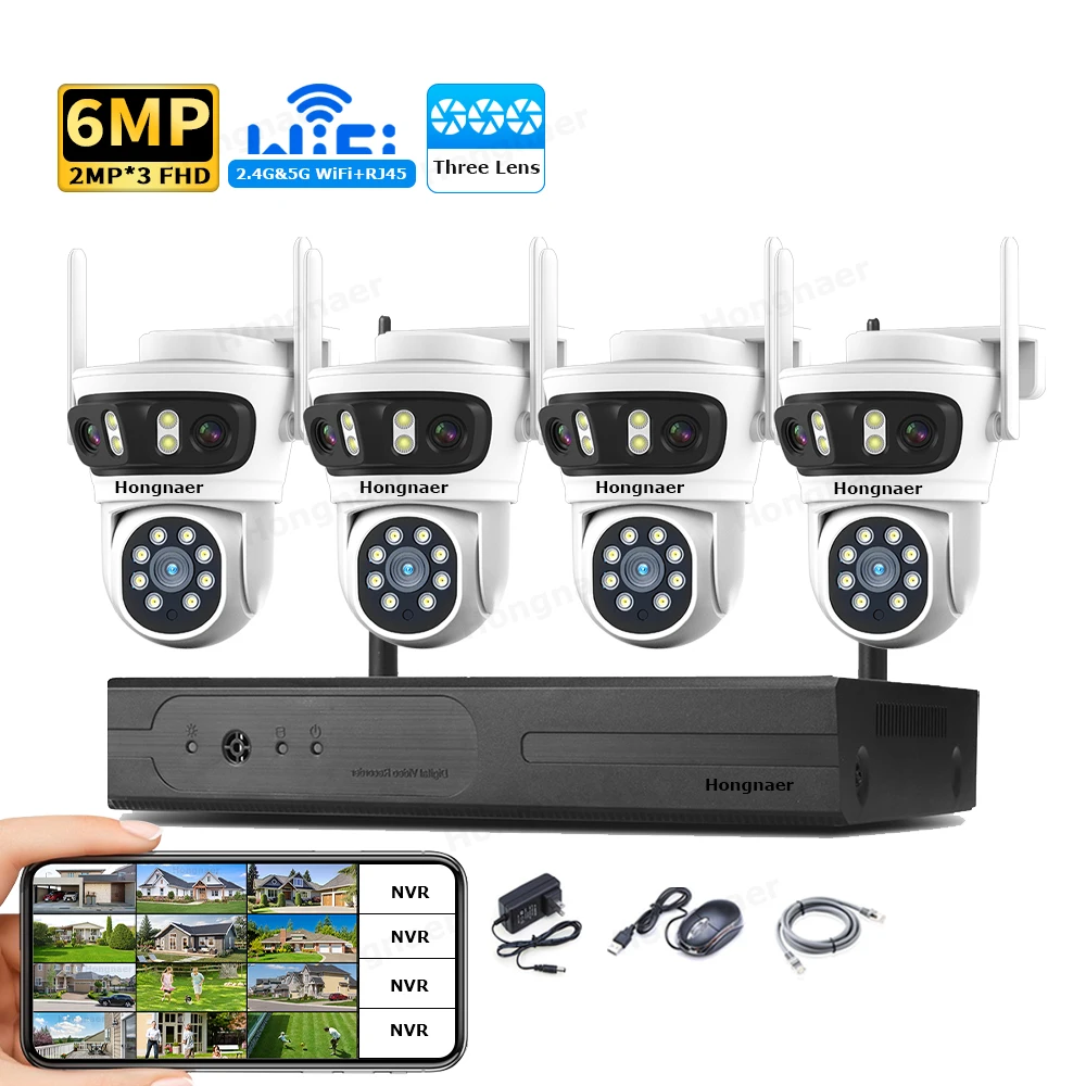 Kit de Sistema de Cámara de Se - Home Security Cameras Wireless reseña y precio