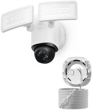 Cámara de Seguridad Exterior c - Home Security Flood Lights reseña y precio