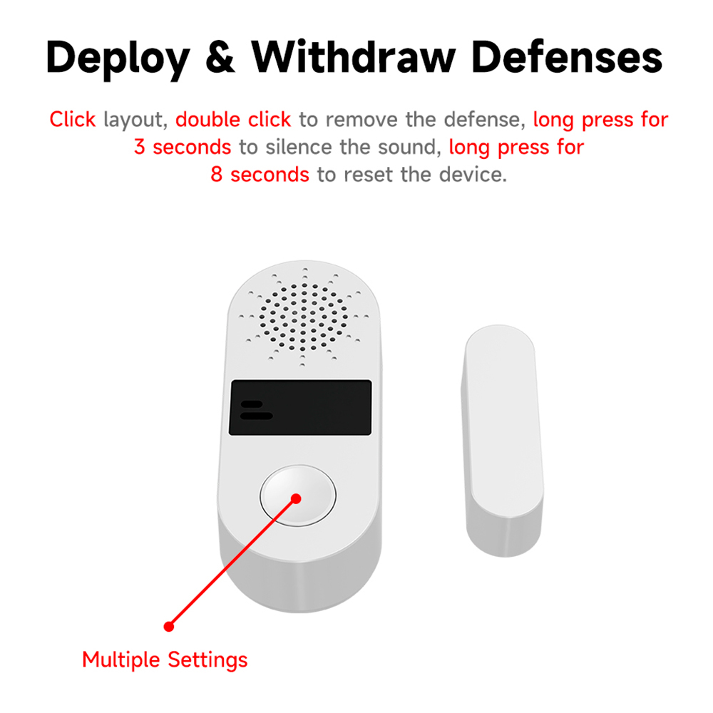 Sensor de Contacto Inalámbrico - Window Alarm Sensor reseña y precio