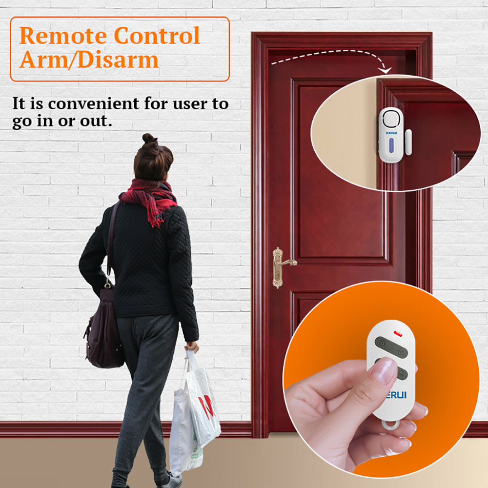 KERUI-sistema de alarma magnét - Home Security No Wifi reseña y precio