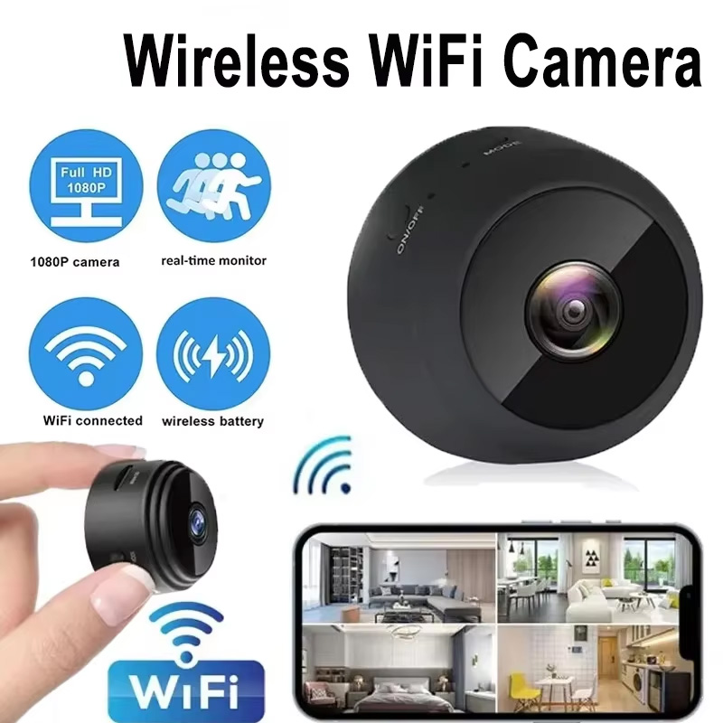 Nueva cámara A9 Wifi 1080p HD  - Home Security Features reseña y precio
