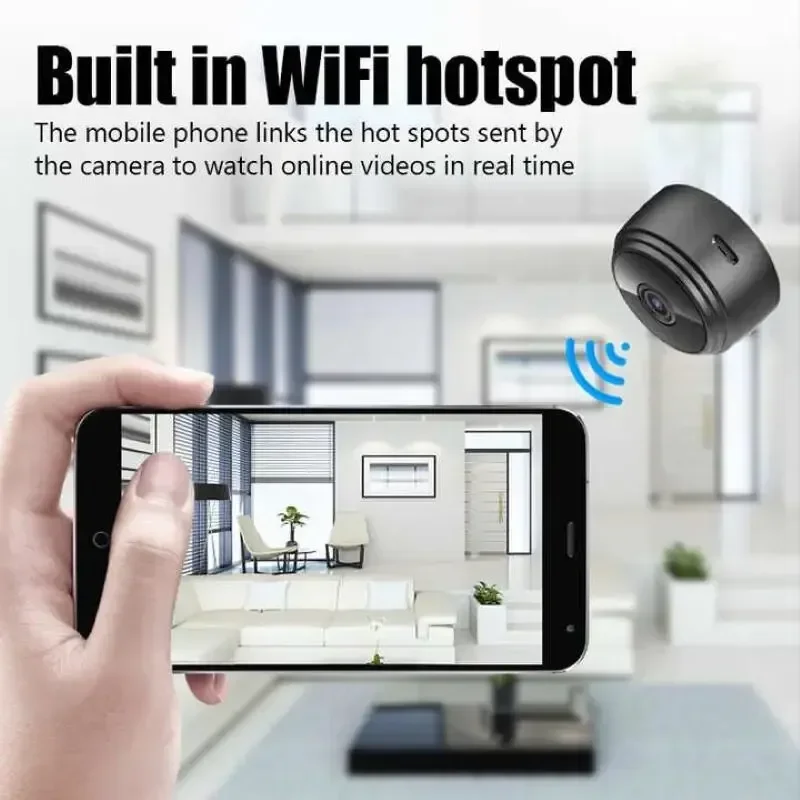 Nueva cámara A9 Wifi 1080p HD  - Home Security Features reseña y precio