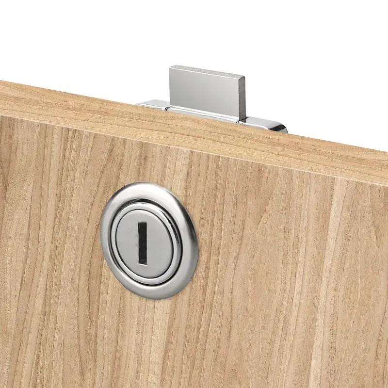 Cerradura de cajón con llave,  - Home Security Door Reinforcement Lock reseña y precio