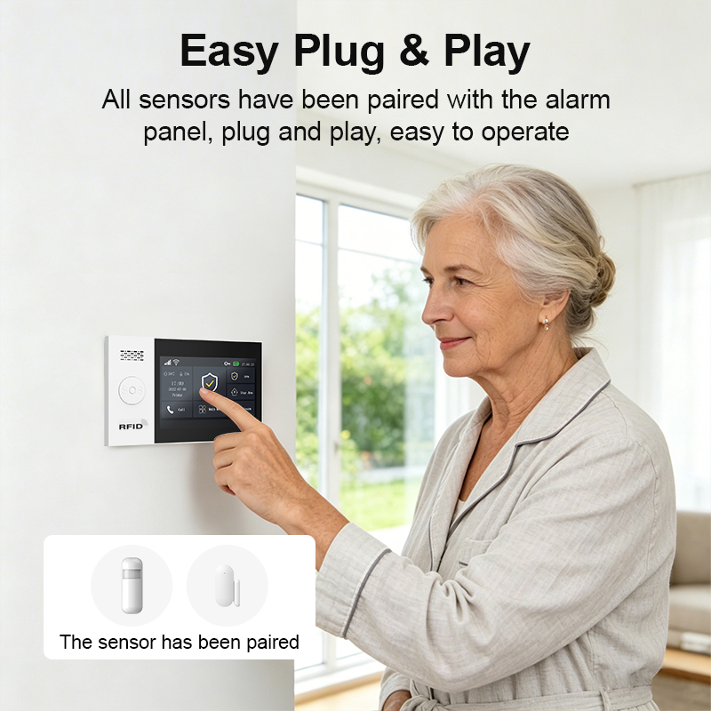 PGST sistema alarma antirrobo  - Home Security No Wifi reseña y precio