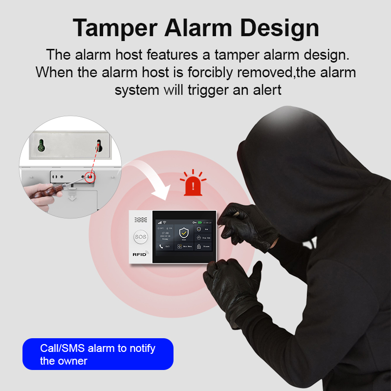 PGST sistema alarma antirrobo  - Home Security No Wifi reseña y precio