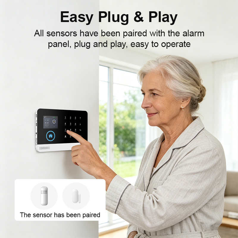 Sistema de Alarma de Seguridad - Home Security No Wifi reseña y precio