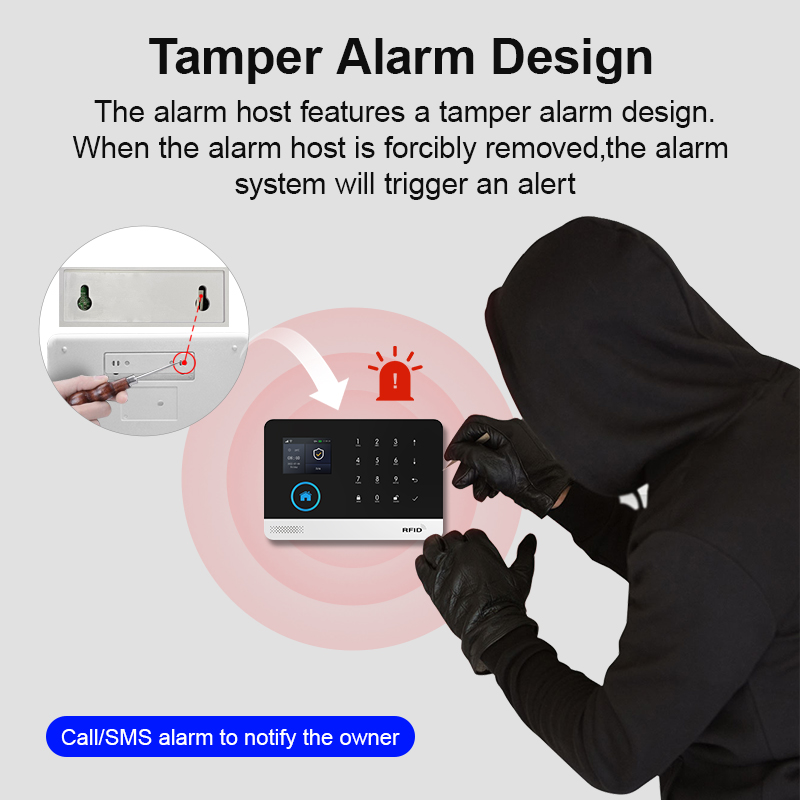 Sistema de Alarma de Seguridad - Home Security No Wifi reseña y precio