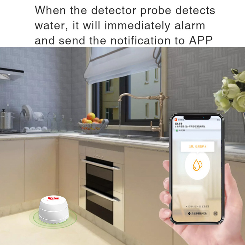 Tuya-Sensor inteligente de fug - Home Security Alarm System reseña y precio