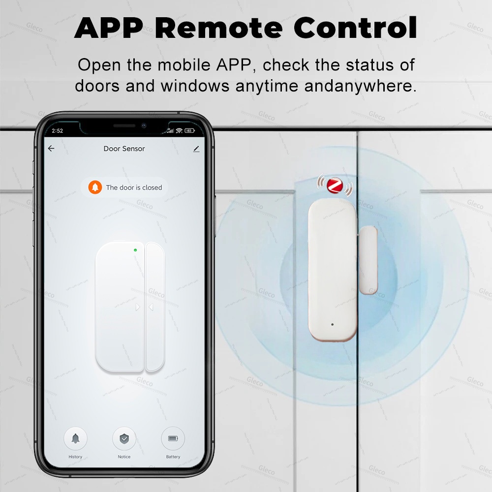 Sensor de puerta y ventana Zig - Window Alarm Sensor reseña y precio