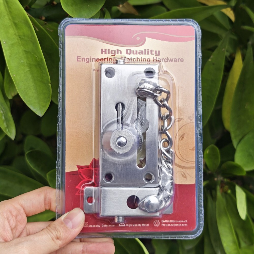 Cadena de Seguridad de Acero I - Home Security Door reseña y precio