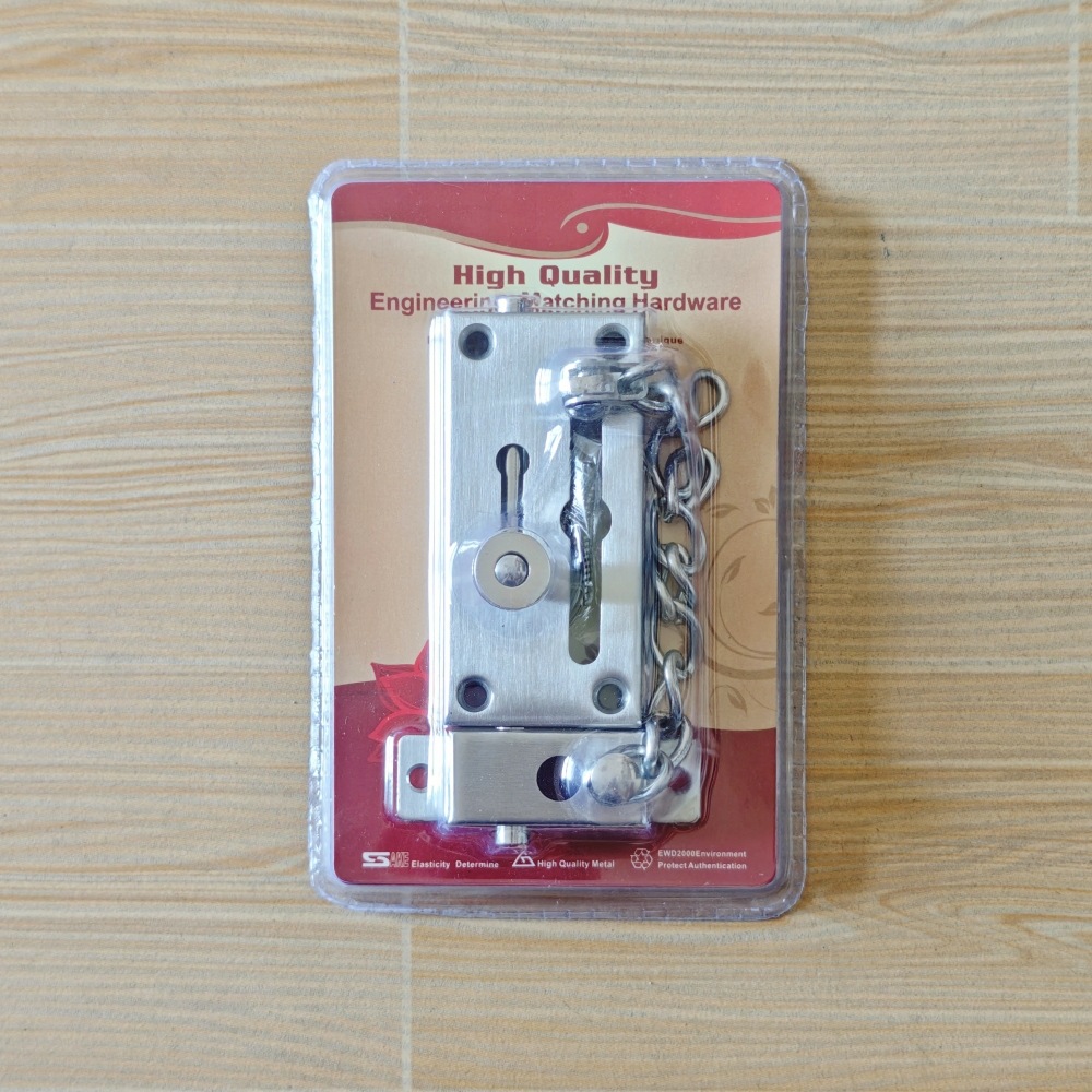 Cadena de Seguridad de Acero I - Home Security Door reseña y precio