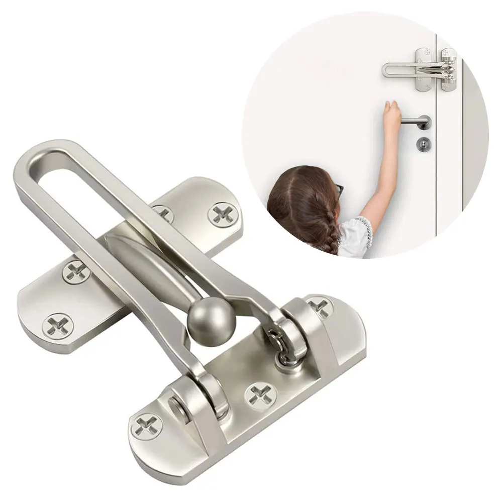 Cadena de Seguridad Antirrobo  - Home Security Door Reinforcement Lock reseña y precio