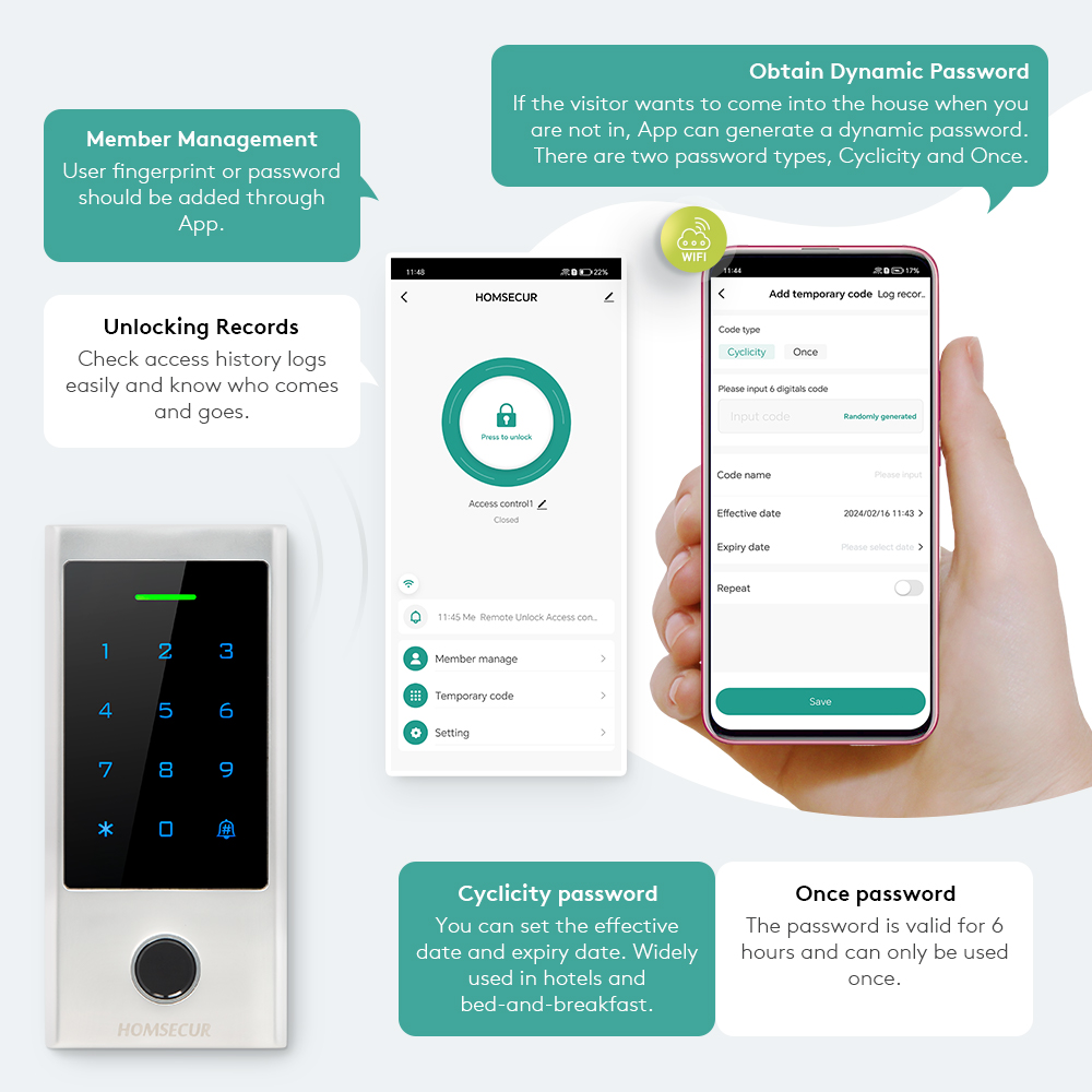 Controlador de acceso para pue - Home Security Key Fob reseña y precio
